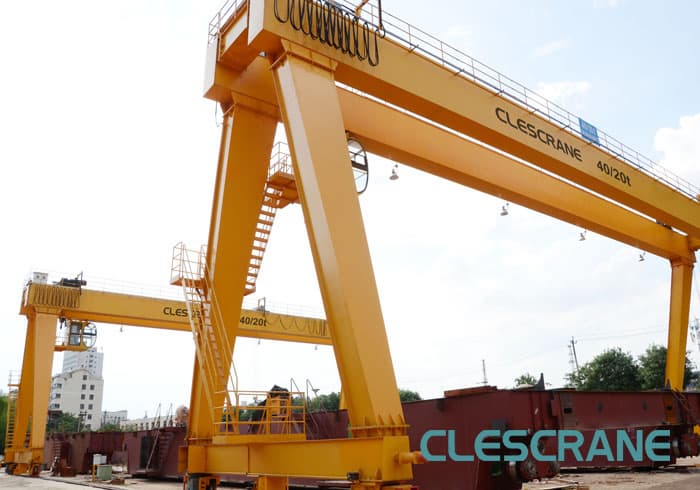 CHG Series 2_63 ton electric hoist gantry crane_CE_ISO